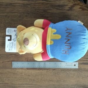 Winnie the Pooh Hunny Pot Squeaky Toy **NWT**